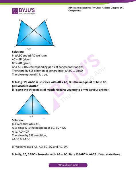 If you can identify the congruent sides and angles of polygons then you can use this to determine congruence. Unit 6 Triangle Congruency Test / 7 Ideas For Teaching ...