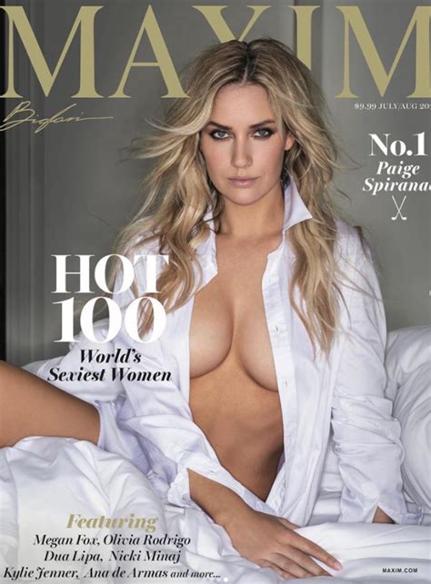 Paige Spiranac Named The Sexiest Woman Alive In Maxim S Hot As Golf Babe Reveals All