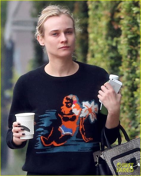 Full Sized Photo Of Diane Kruger Wears No Makeup Looks Fresh Faced For