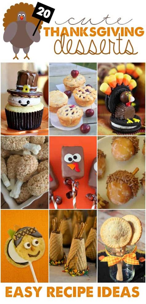 Our fresh thanksgiving desserts might just inspire you to take a break from plain pumpkin pie! Cute Thanksgiving Desserts! Easy Recipe Ideas | Today's ...