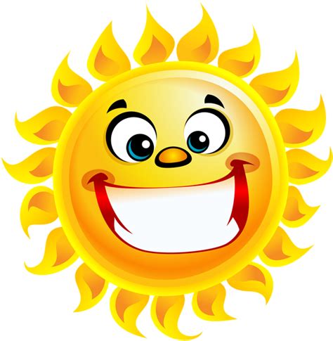 Download Smiling Sun Transparent Png Clip Art Image Cartoon Sun