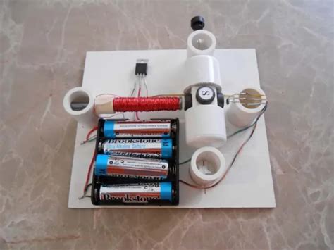 Diy Hall Effect Ic Motor Kit 6 Science Fair Project Electricity