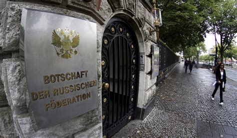 russian embassy in berlin calls mysterious death of diplomat a tragic accident the times of