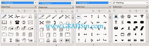 Cara Memasukan Karakter Khusus Pada CorelDraw X