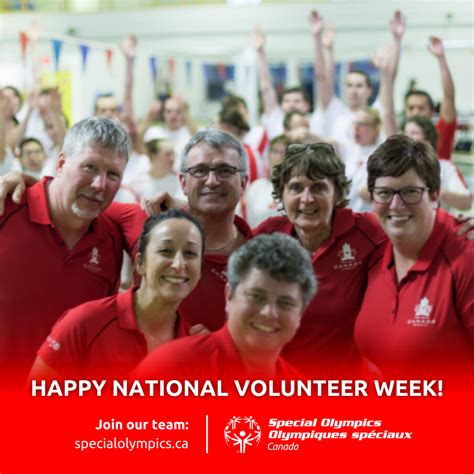 National Volunteer Week 2023 Special Olympics Canada