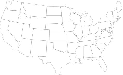 Map Usa United States America Png Picpng
