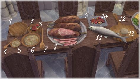 Install Tsm To Ts4 Decorative Food The Sims 4 Mods Curseforge