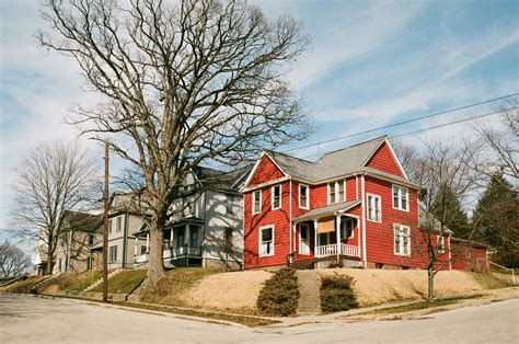 Homes Of The Perrin Historic District In Lafayette Indiana Down The Road