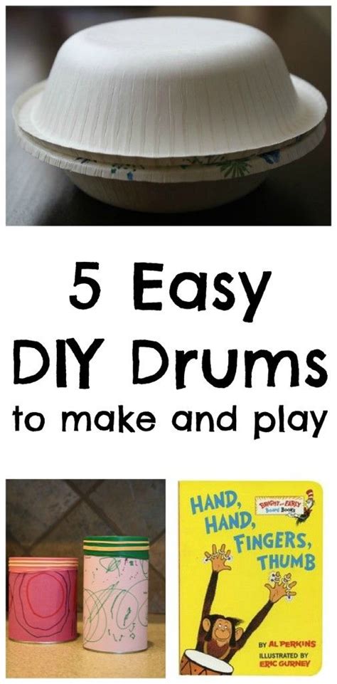 Diy Drums To Go With Hand Hand Fingers Thumb Diy Drums Drums For