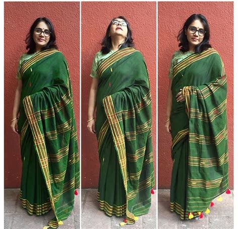 Pin By Nauvari Kashta Saree On Pregnant Beauties Fashion Saree Sari