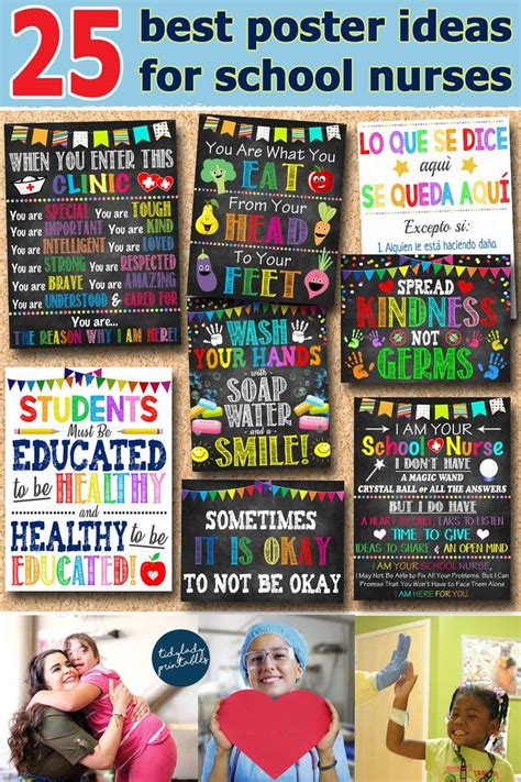 25 School Nurse Office Poster Ideas For Your School Health Clinic