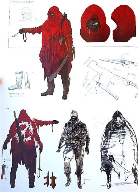 Unused adult Chico concept art for Metal Gear Solid V | Concept art, Metal gear, Concept art ...
