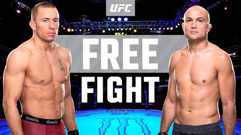 Ufc Classic Georges St Pierre Vs Bj Penn Free Fight Youtube