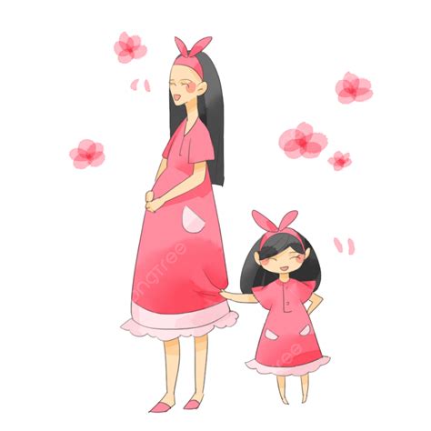 Gambar Pakaian Wanita Ibu Anak Ibu Putri Png Transparan Clipart Dan