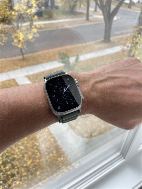 Apple Watch Ultra With Alpine Loop Rapplewatch