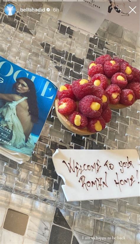 Hotel Eden Raspberry Strawberry Bella Hadid Fruit Breakfast Favorite Food Ig Story