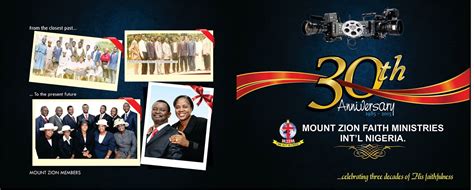 Mount Zion Faith Ministries At 30