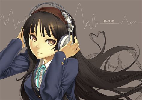 Akiyama Mio Headphones K On Kunieda