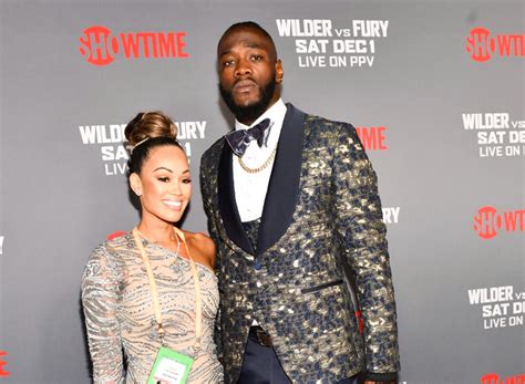 Deontay Wilders Fiancee Appears On Selling Sunset And Suggests Cash