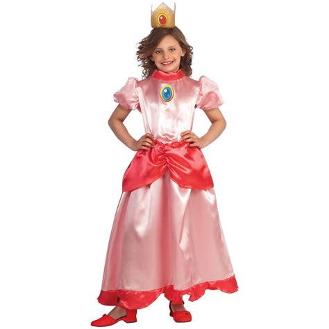 Super Mario Brothers Princess Peach Costume Child Toddler Medium