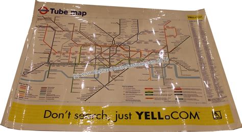 Large Laminated London Underground Map Auctions And Price Archive