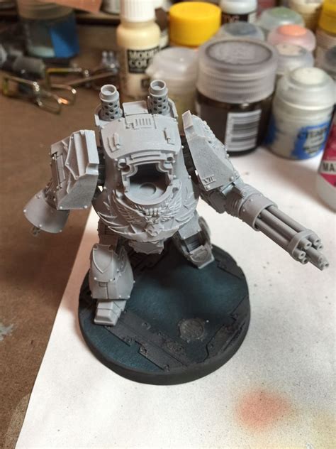 Dreadnought Wip Imperial Fists And Successors The Bolter And Chainsword