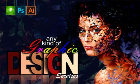 Do Any Graphic Design Work In Photoshop Illustrator By Duaduame Fiverr