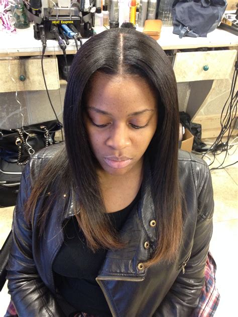 Partial Sew In With Leave Out FASHIONBLOG