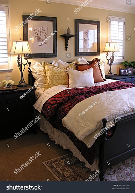 Beautiful Bedroom Interior Stock Photo 1356530 Shutterstock