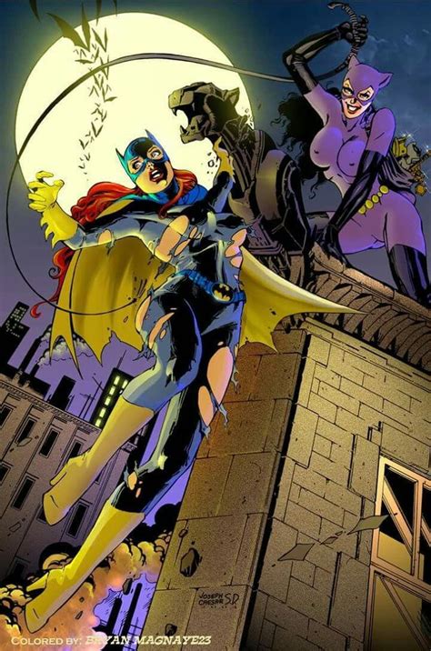 batgirl vs catwoman batgirl batgirl cosplay comic art