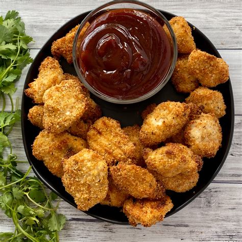 A small piece of chicken or fish that has…. Gluten Free Chicken Nuggets - Pinch of Wellness