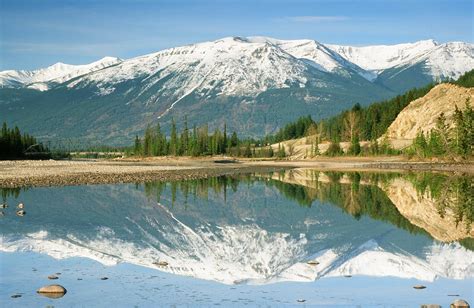 Athabasca River Jasper National Park Canada Pentax
