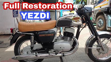 Old Yezdi Restoration 2 ओल्ड मॉडल Yezdi रिस्टोरेशन 2 Youtube