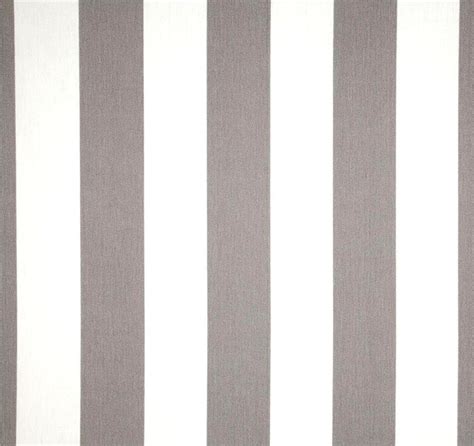 Modern Grey Stripe Fabric By The Yard Designer Neutral Gray
