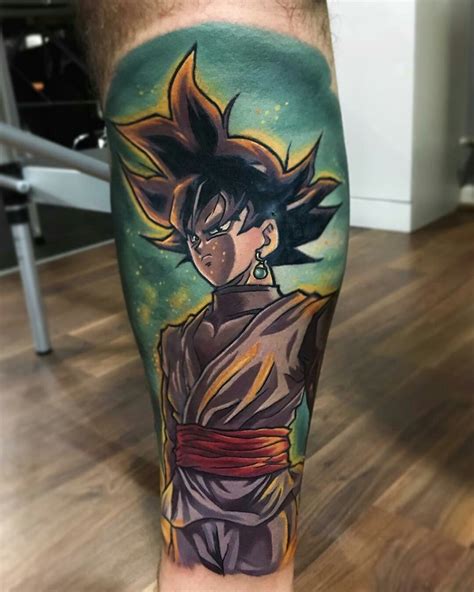 Tattoo Done By Joe Carpenter Goku Gokutattoo Dragonball Tattoo