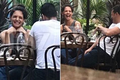 Katie Holmes Looks Besotted On Romantic Dinner With Chef Emilio Vitolo