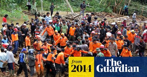 26 Dead In Indonesian Landslide Indonesia The Guardian