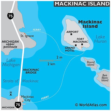 Mackinac Island Worldatlas