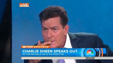 watch charlie sheen announces he s hiv positive