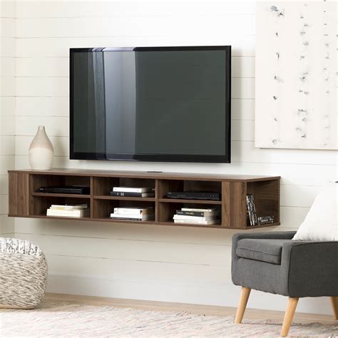 South Shore City Life 66 Wall Mounted Tv Stand Multiple Finishes