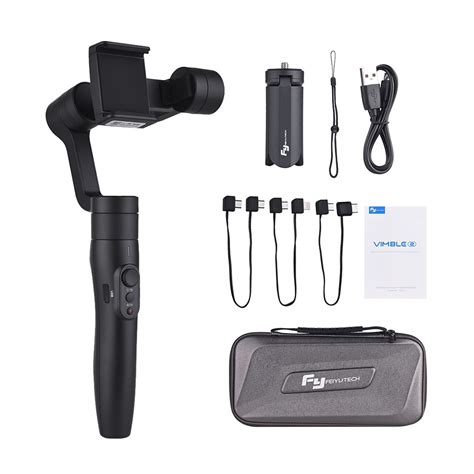 The feiyutech vimble 2 is simple and easy to use, especially with the free feiyu on ios/android app. FeiyuTech Vimble 2 3-Axis Extendable Handheld Gimbal ...