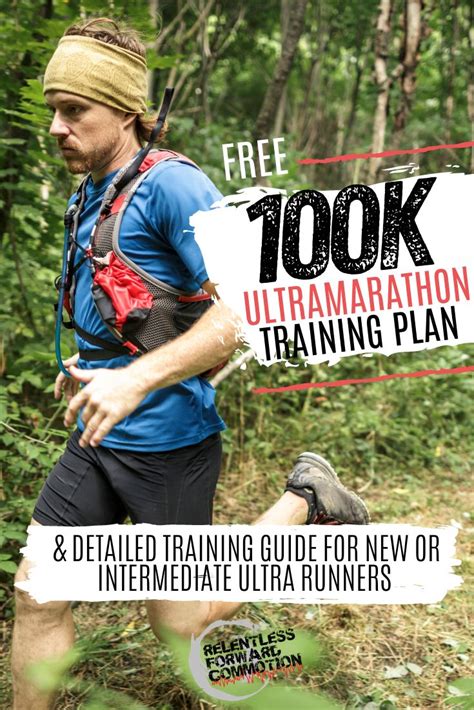 Free 100k Ultramarathon Training Plan Ultra Marathon Training