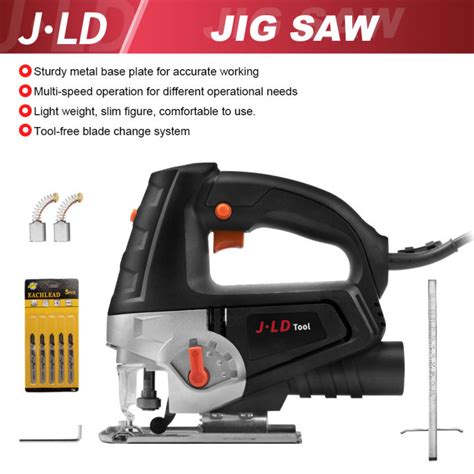 500w Electric Jig Saw Variable Speed Corded Saw Electric Tools Portable