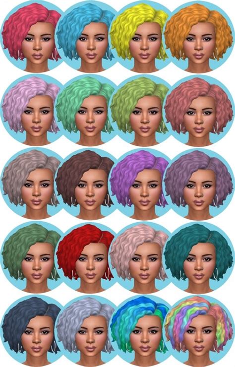Parenthood Female Hair Recolors At Annetts Sims 4 Welt The Sims 4
