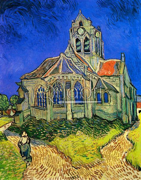 La Chiesa Di Auvers Di Van Gogh Quadro Dell Edificio Religioso