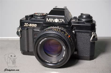 Minolta X 500 50mm F17 Platyphoto