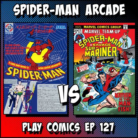 Spider Man Arcade With The Well Red Mage Mage Cast Play Comics