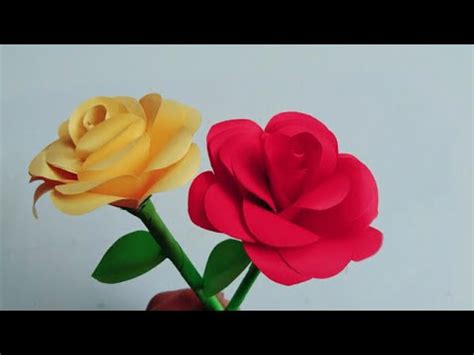 Berikut ide dan cara membuat hiasan berbentuk bunga dari kertas origami dan kertas karton + video tutorial membuat nya sebagai inspirasi membuat bunga dari kertas hasil kerajinan tangan sendiri. Bunga Mawar Dari kertas- Cara Membuat Bunga Mawar Dari ...