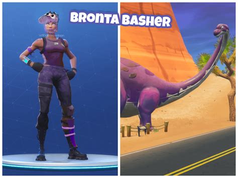 Purple Dinosaur Skin Idea Brontosaurus Fortnitebr