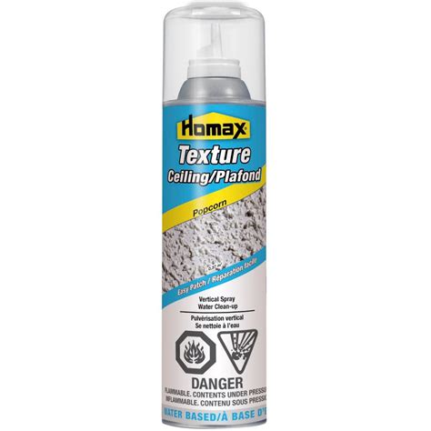 Homax Popcorn Ceiling Spray Texture 14oz The Home Depot Canada